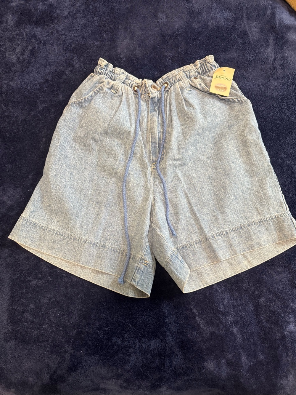 St John’s Bay Denim Drawstring Women’s Shorts